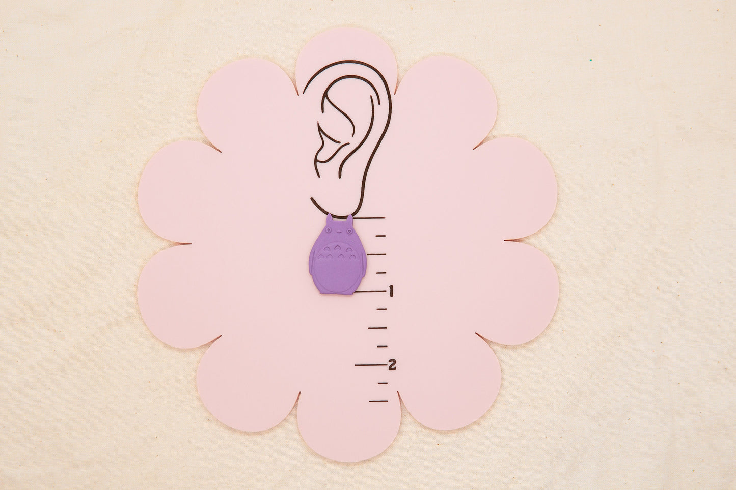 Totoro Polymer Clay Cutter, 1980s Decade Craft Cutter, Totoro Movie Clay Tool, IsabellaEllisStudios Collab Polymer Clay Cutter