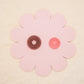 Retro Sun Polymer Clay Cutter, 1970's Decade Craft Cutter, Groovy Sun Clay Tool, ClayAndCaridad Collab Polymer Clay Cutter