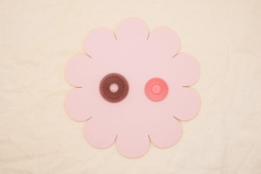 Retro Sun Polymer Clay Cutter, 1970's Decade Craft Cutter, Groovy Sun Clay Tool, ClayAndCaridad Collab Polymer Clay Cutter