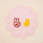 Peace Hand Polymer Clay Cutter, 1970's Decade Craft Cutter, Peace Sign Clay Tool, ClayAndCaridad Collab Polymer Clay Cutter