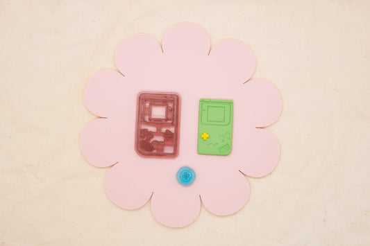 Gameboy Polymer Clay Cutter, 1990s Decade Craft Cutter, Classic Video Game Clay Tool, CottonAndClay Collab Polymer Clay Cutter