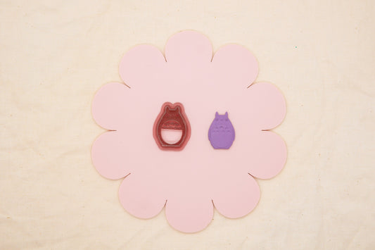 Totoro Polymer Clay Cutter, 1980s Decade Craft Cutter, Totoro Movie Clay Tool, IsabellaEllisStudios Collab Polymer Clay Cutter
