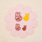 Peace Hand Polymer Clay Cutter, 1970's Decade Craft Cutter, Peace Sign Clay Tool, ClayAndCaridad Collab Polymer Clay Cutter