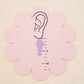 Ice Cream Sundae Polymer Clay Cutter Set, 1950's Decade Craft Cutter, Ice Cream Clay Tool, MaClayCo Collab Polymer Clay Cutter