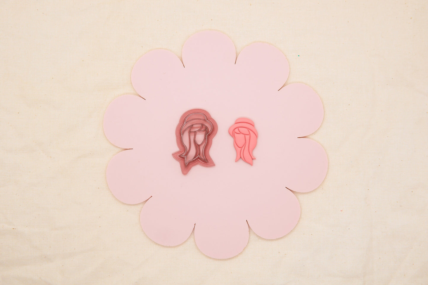 Stevie Nicks Polymer Clay Cutter, 1970's Decade Craft Cutter, Celebrity Clay Tool, ClayAndCaridad Collab Polymer Clay Cutter
