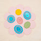 Floral Oval Imprinted Flowers Polymer Clay Cutter, 1960's Decade Craft Cutter, Floral Clay Tool, TheHoneyOpal Collab Polymer Clay Cutter