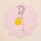 Floral Circle Polymer Clay Cutter, 1960's Decade Craft Cutter, Floral Circle Clay Tool, TheHoneyOpal Collab Polymer Clay Cutter
