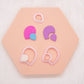 Rounded Organic Drop Polymer Clay Cutter Set