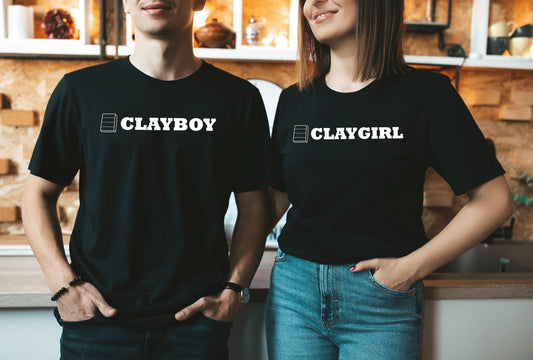 Clayboy Shirt, Claygirl Shirt, Polymer Clay Apparel, Clay Shirt
