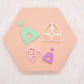 Basic Arch with Hollowed Circle Polymer Clay Cutter