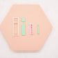 Long Rectangle with Square Stud Polymer Clay Cutter