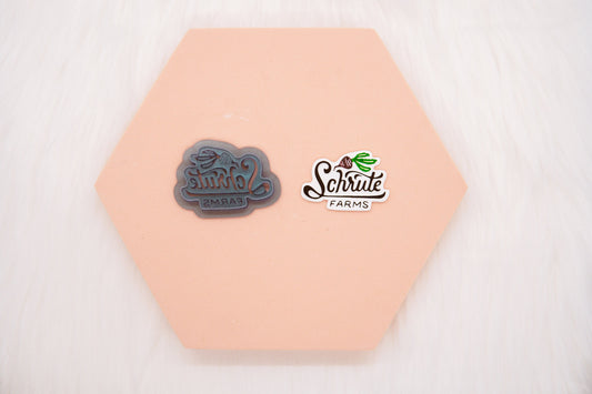 Schrute Farms Polymer Clay Cutter, The Office Clay Cutter, Craft Tool, Funny Cutter