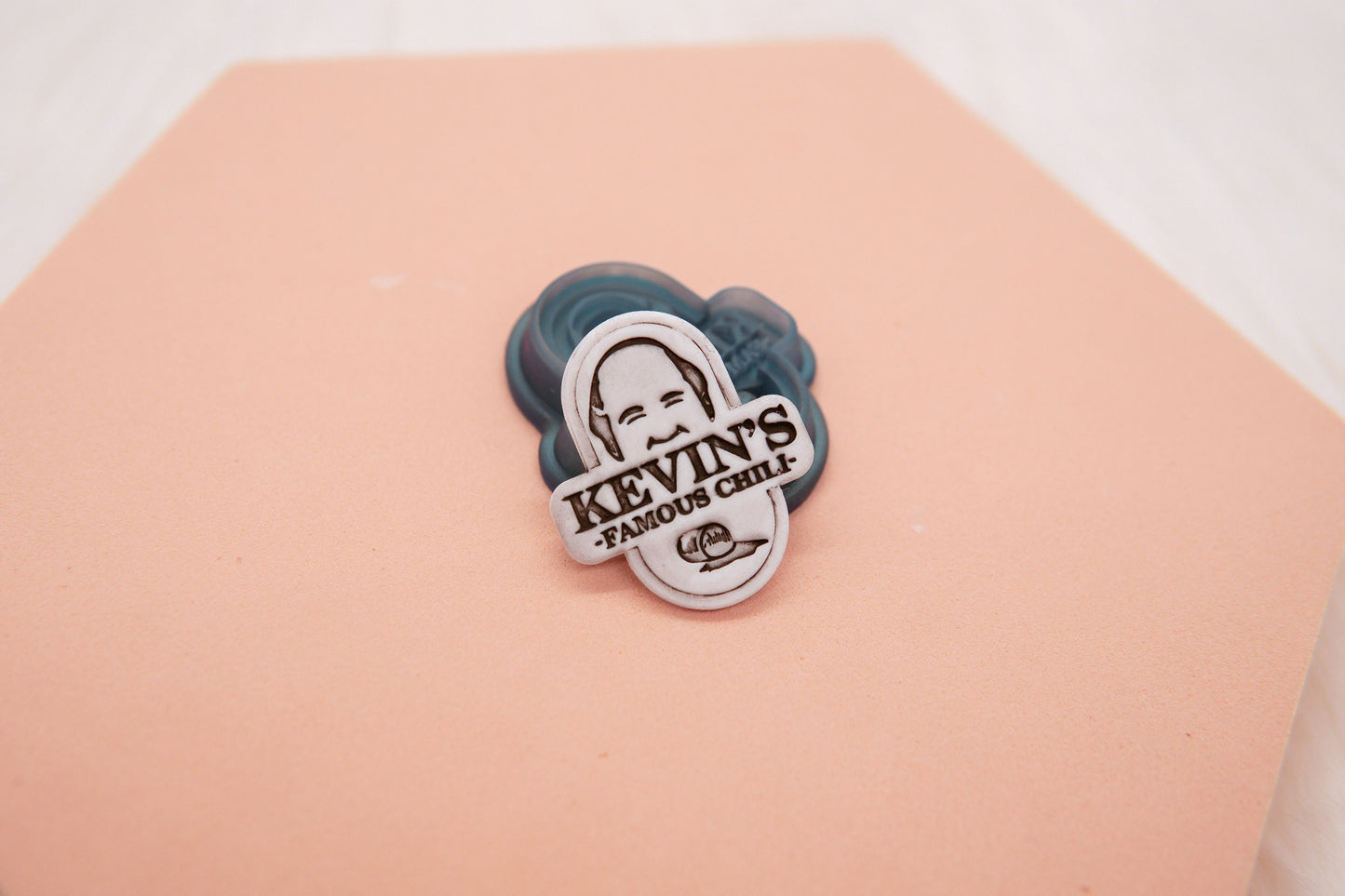 Kevin's Famous Chili Polymer Clay Cutter, The Office Clay Cutter, Craft Tool, Funny Cutter