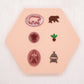 Bears Beets and Battlestar Galactica Polymer Clay Cutter Set