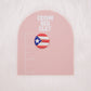 Puerto Rico Flag Circle Imprinted Clay Cutter