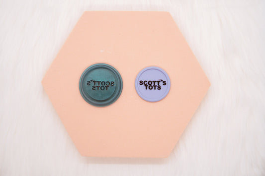Scott's Tots Polymer Clay Cutter, The Office Clay Cutter, Craft Tool, Funny Cutter