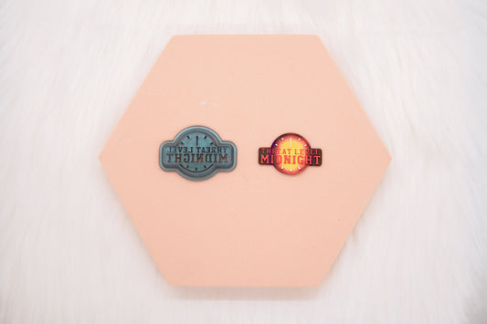Threat Level Midnight Polymer Clay Cutter, The Office Clay Cutter, Craft Tool, Funny Cutter