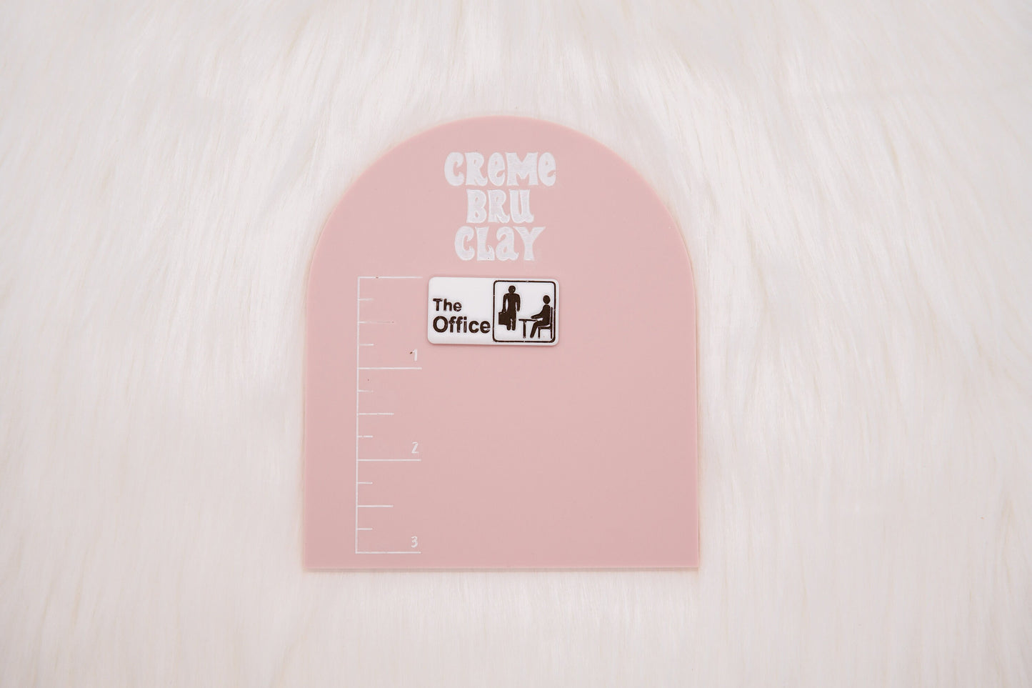 The Office Sign Polymer Clay Cutter, The Office Clay Cutter, Craft Tool, Funny Cutter