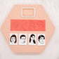 The Office Cast Polymer Clay Texture Mat and Cutter Set