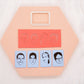 The Office Cast Polymer Clay Texture Mat and Cutter Set